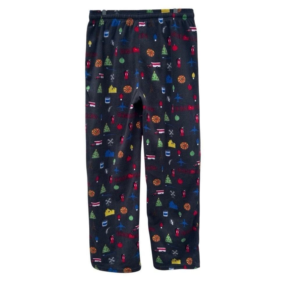 Home Alone Christmas Lounge Pajama Pants Men's XL Multicolor Drawstring Fleece